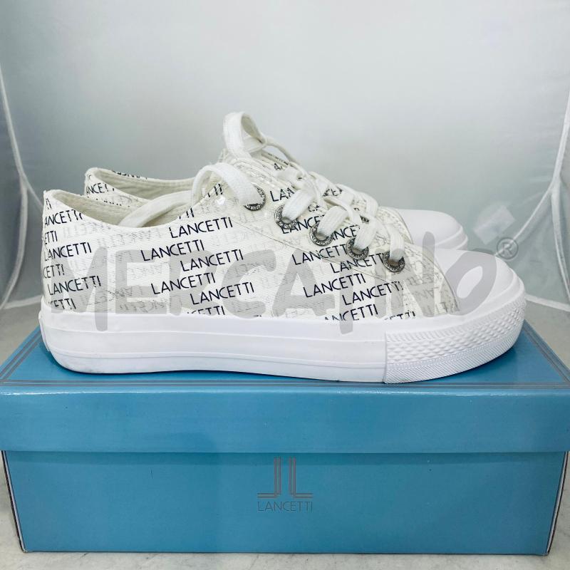 SNEAKERS DONNA LANCETTIBIANCHE LOGATE | Mercatino dell'Usato Lago patria - giugliano in c. 2