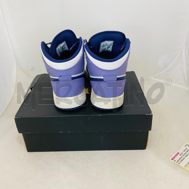 SNEAKERS DONNA NIKE AIR JORDAN 1 BIANCO VIOLA LILLA | Mercatino dell'Usato Lago patria - giugliano in c. 3