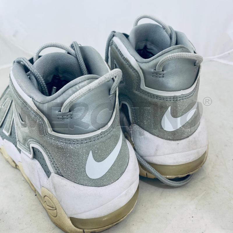 SNEAKERS DONNA NIKE AIR MORE UPTEMPO ARGENTO | Mercatino dell'Usato Lago patria - giugliano in c. 4