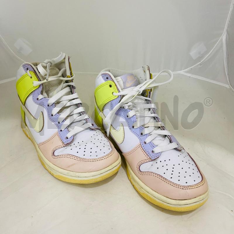 SNEAKERS DONNA NIKE DUNK HIGH MULTICOLORE MISCO SEGNI USURA | Mercatino dell'Usato Lago patria - giugliano in c. 2