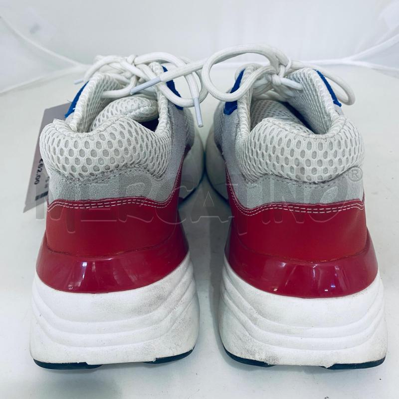 SNEAKERS DONNA PINKO GRIGIO BANDA ROSSO BLU | Mercatino dell'Usato Lago patria - giugliano in c. 3