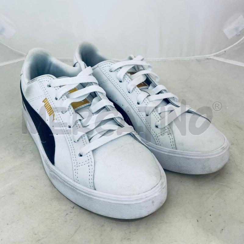 SNEAKERS DONNA PUMA BIANCHE PROF NERO | Mercatino dell'Usato Lago patria - giugliano in c. 1