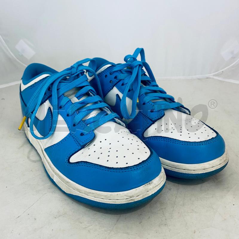 SNEAKERS DONNA SPORTSWEAR DUNK LOW AZZURRO BIANCO | Mercatino dell'Usato Lago patria - giugliano in c. 1