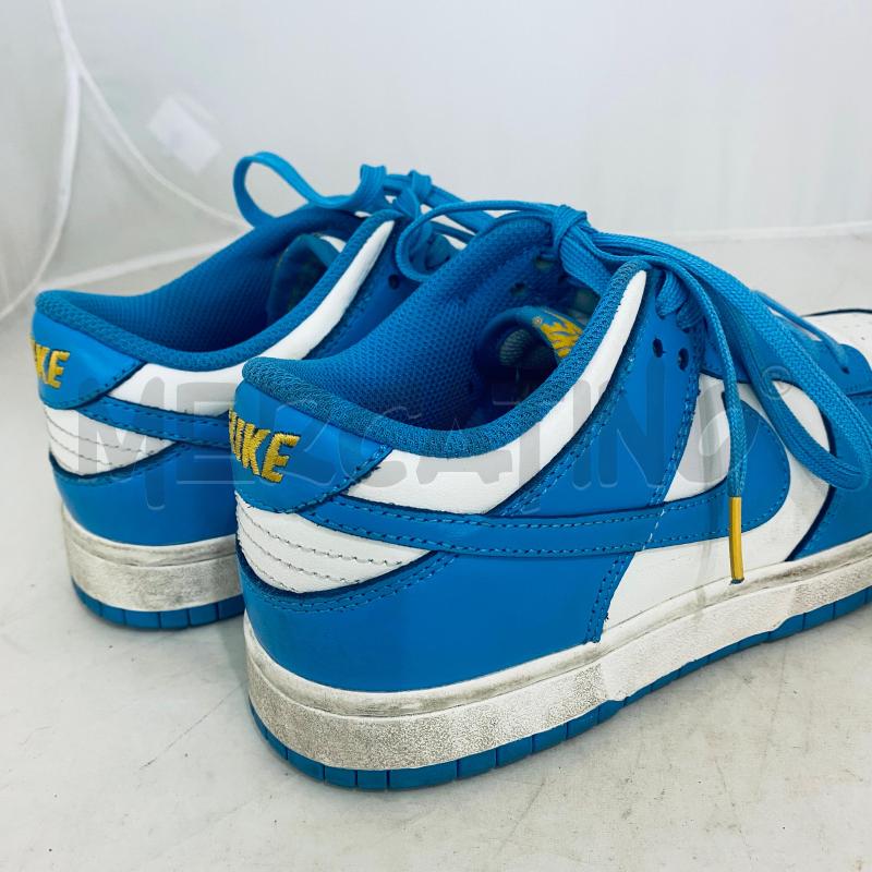 SNEAKERS DONNA SPORTSWEAR DUNK LOW AZZURRO BIANCO | Mercatino dell'Usato Lago patria - giugliano in c. 3