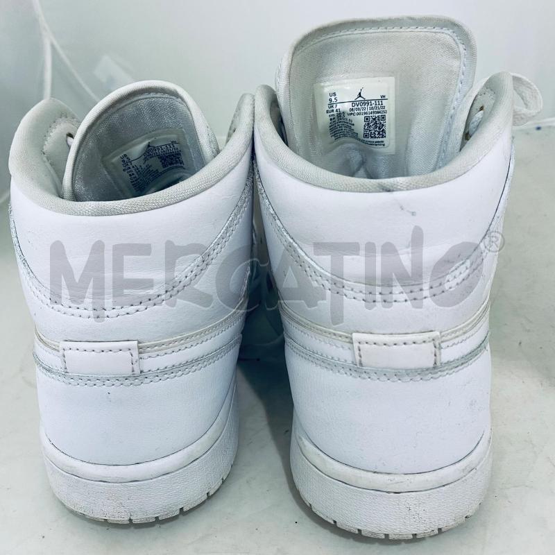SNEAKERS NIKE AIR JORDAN 1  BIANCHE | Mercatino dell'Usato Lago patria - giugliano in c. 5