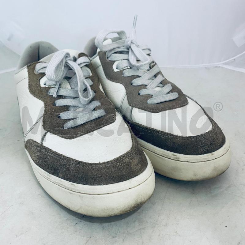 SNEAKERS UOMO CALVIN KLEIN BEIGE MARRONE PELLE | Mercatino dell'Usato Lago patria - giugliano in c. 1