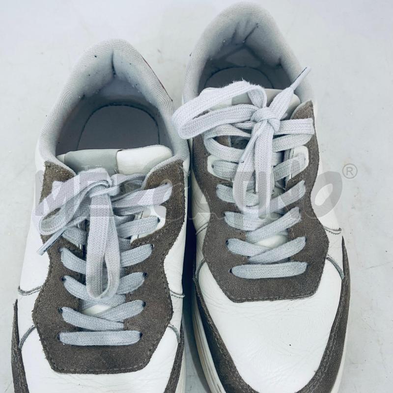 SNEAKERS UOMO CALVIN KLEIN BEIGE MARRONE PELLE | Mercatino dell'Usato Lago patria - giugliano in c. 2