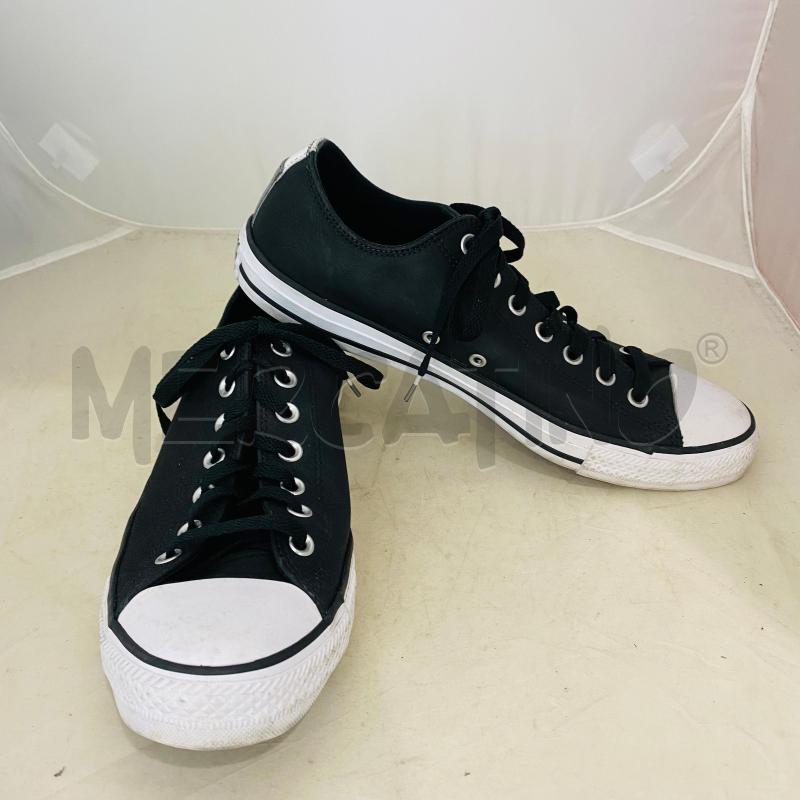 SNEAKERS UOMO CONVERSE NERE PUNTA BIANCA | Mercatino dell'Usato Lago patria - giugliano in c. 1