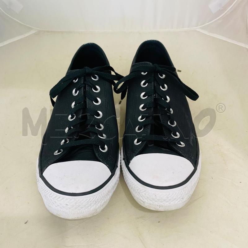SNEAKERS UOMO CONVERSE NERE PUNTA BIANCA | Mercatino dell'Usato Lago patria - giugliano in c. 2
