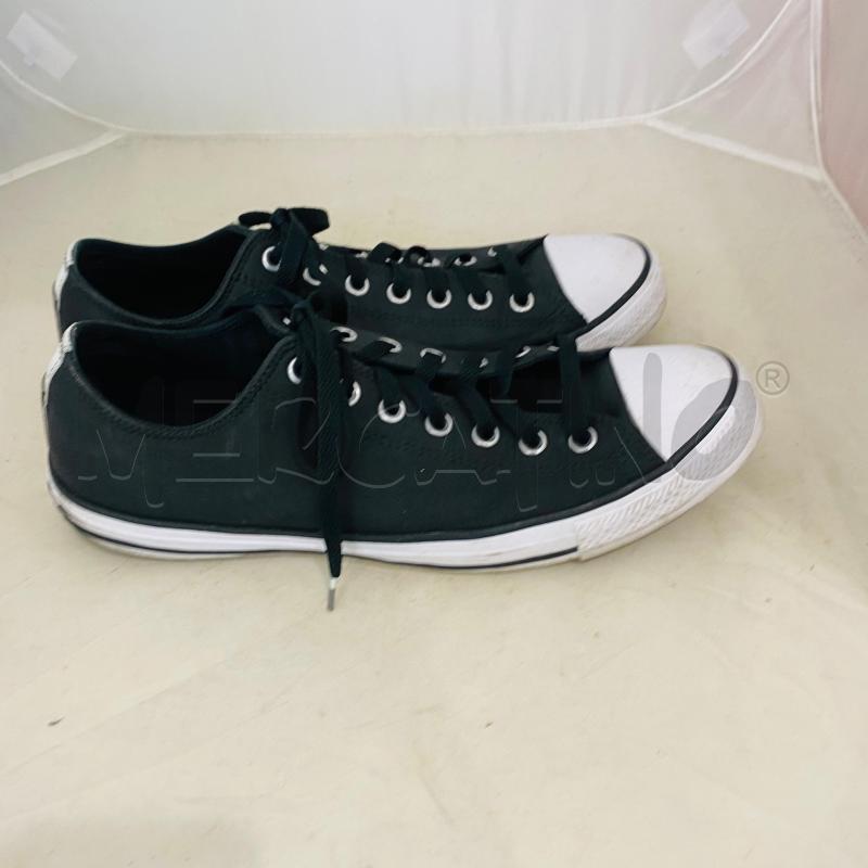 SNEAKERS UOMO CONVERSE NERE PUNTA BIANCA | Mercatino dell'Usato Lago patria - giugliano in c. 3