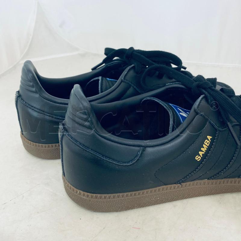 SNEAKERS UOMO SAMBA ADIDAS NERE SUOLA MARRONE | Mercatino dell'Usato Lago patria - giugliano in c. 3