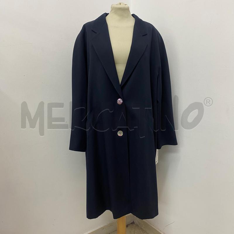 SOPRABITO DONNA PERSONA BLU SCURO BOTTONI MADRE PERLA  | Mercatino dell'Usato Lago patria - giugliano in c. 1