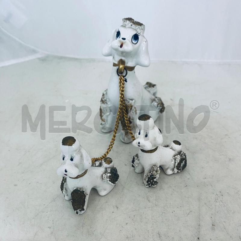 SOPRAMMOBILE BARBONCINI IN CERAMICA A GUINZAGLIO | Mercatino dell'Usato Lago patria - giugliano in c. 1
