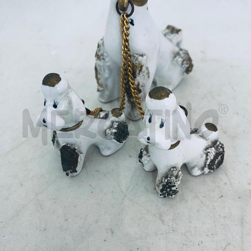 SOPRAMMOBILE BARBONCINI IN CERAMICA A GUINZAGLIO | Mercatino dell'Usato Lago patria - giugliano in c. 3