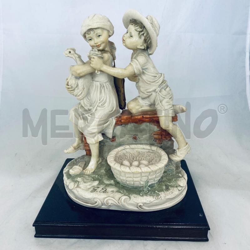 SOPRAMMOBILE CAPODIMONTE FIRMA G.A BAMVINI SU MURETTO | Mercatino dell'Usato Lago patria - giugliano in c. 1