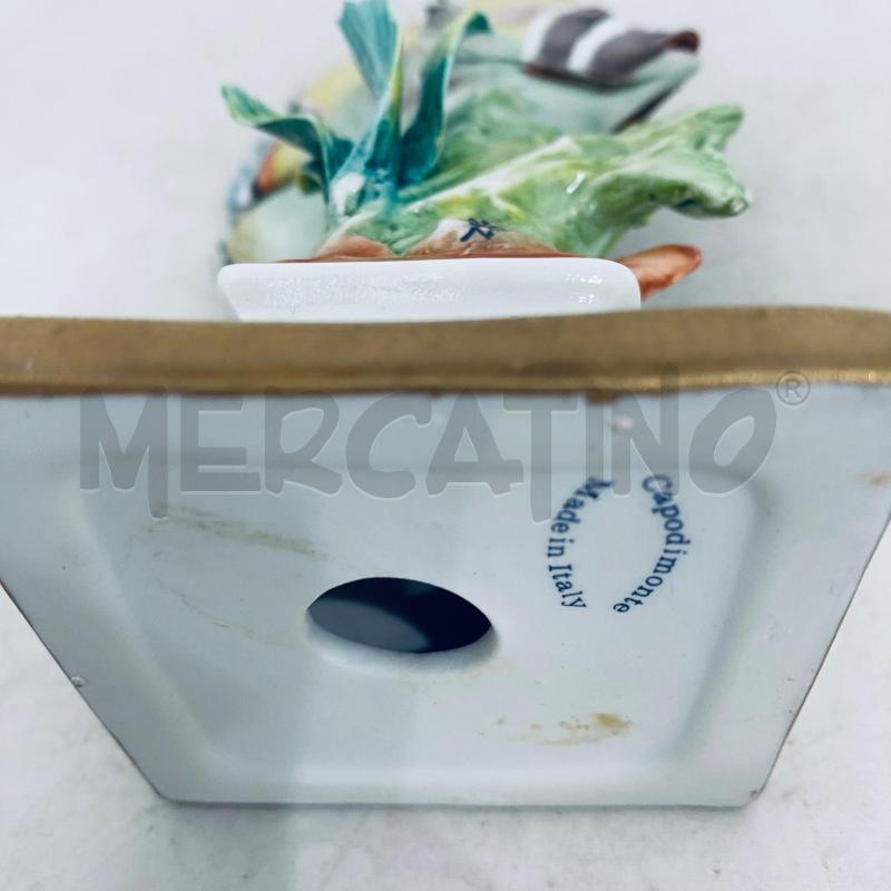 SOPRAMMOBILE PESCIOLINO CAPODIMONTE COLORATO | Mercatino dell'Usato Lago patria - giugliano in c. 4