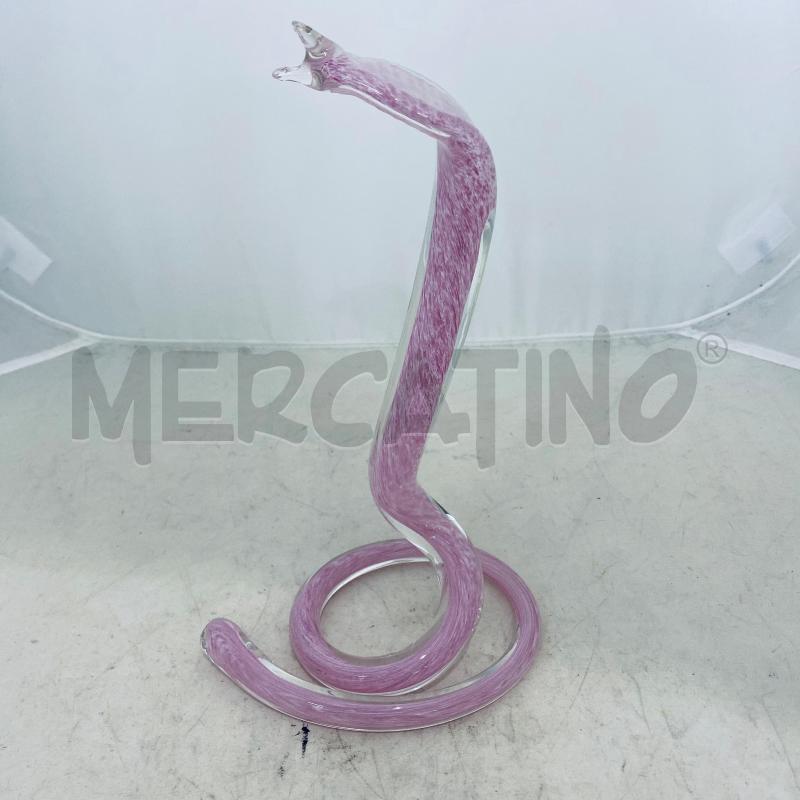 SOPRAMMOBILE SERPENTE VETRO ROSA | Mercatino dell'Usato Lago patria - giugliano in c. 2