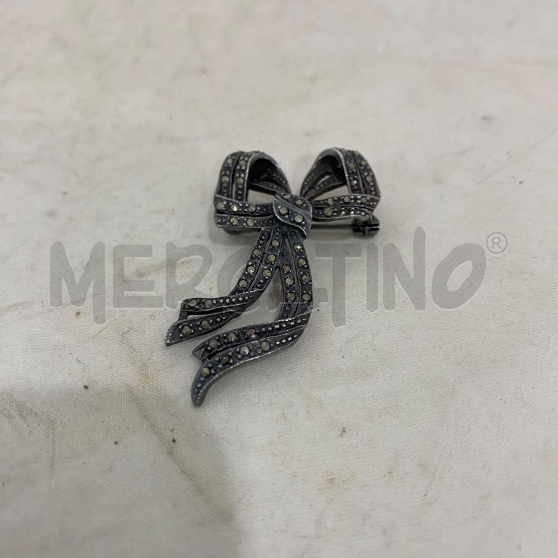 SPILLA FIOCCO 925 BRILLANTINI | Mercatino dell'Usato Lago patria - giugliano in c. 1