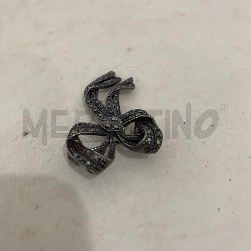 SPILLA FIOCCO 925 BRILLANTINI | Mercatino dell'Usato Lago patria - giugliano in c. 4