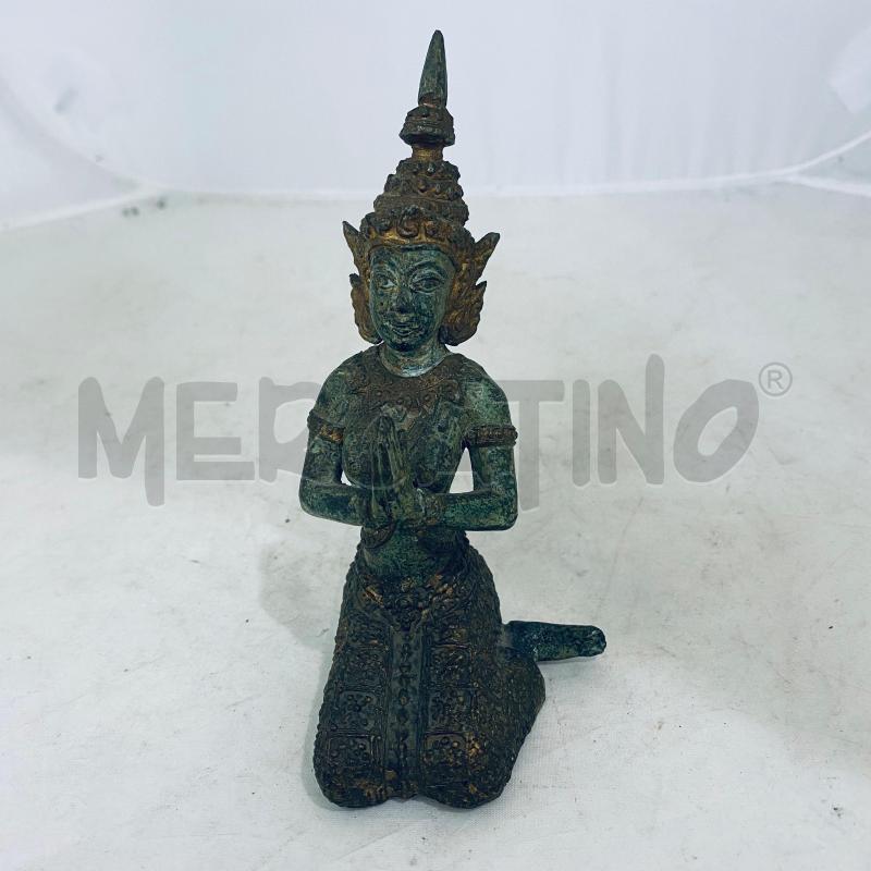 STATUINA THAILANDESE SEDUTA MANI GIUNTE | Mercatino dell'Usato Lago patria - giugliano in c. 1