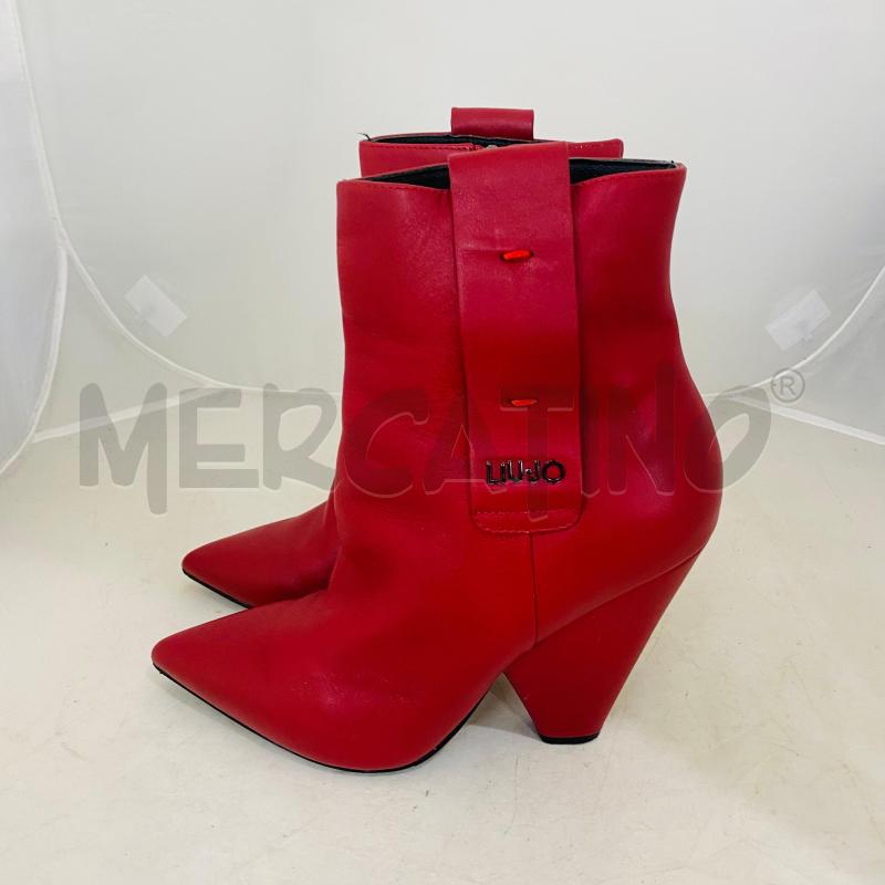 STIVALETTI DONNA LIU-JO ROSSE  | Mercatino dell'Usato Lago patria - giugliano in c. 2