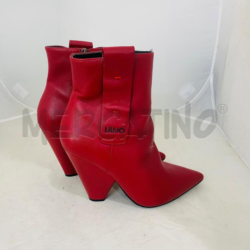 STIVALETTI DONNA LIU-JO ROSSE  | Mercatino dell'Usato Lago patria - giugliano in c. 4