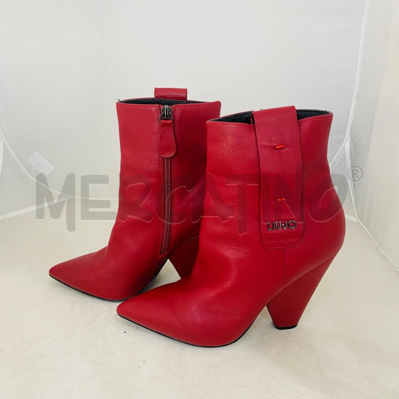 STIVALETTI DONNA LIU-JO ROSSE  | Mercatino dell'Usato Lago patria - giugliano in c. 5