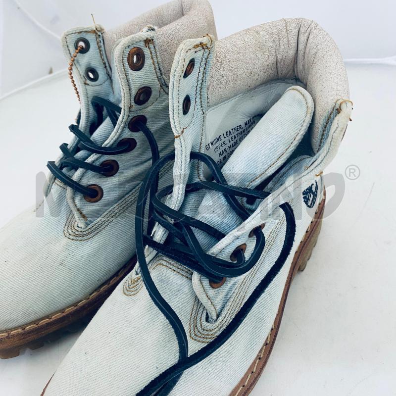 STIVALETTI DONNA TIMBERLAND JEANS CHIARO SUOLA MARRONE GOMMA | Mercatino dell'Usato Lago patria - giugliano in c. 4