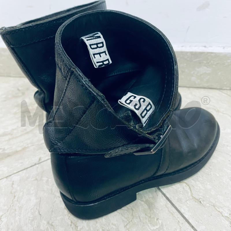 STIVALI DONNA BIKKEMBERGS NERI PELLE FIBIA  | Mercatino dell'Usato Lago patria - giugliano in c. 2