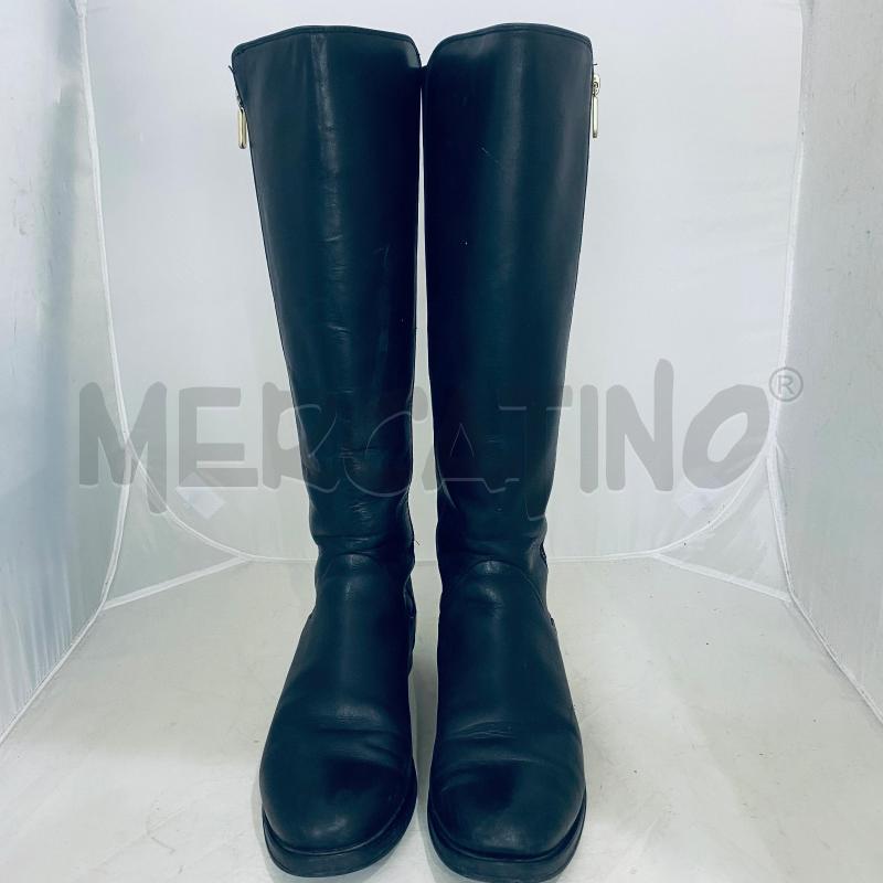STIVALI DONNA SAMSONITE NERI PELLE ZIP LATERALE  | Mercatino dell'Usato Lago patria - giugliano in c. 1