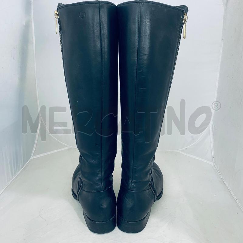 STIVALI DONNA SAMSONITE NERI PELLE ZIP LATERALE  | Mercatino dell'Usato Lago patria - giugliano in c. 3