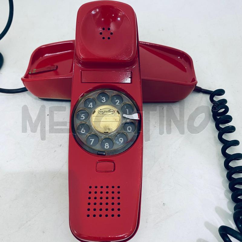 TELEFONO VINTAGE FACE STANDARD GONDOLA ROSSO | Mercatino dell'Usato Lago patria - giugliano in c. 4