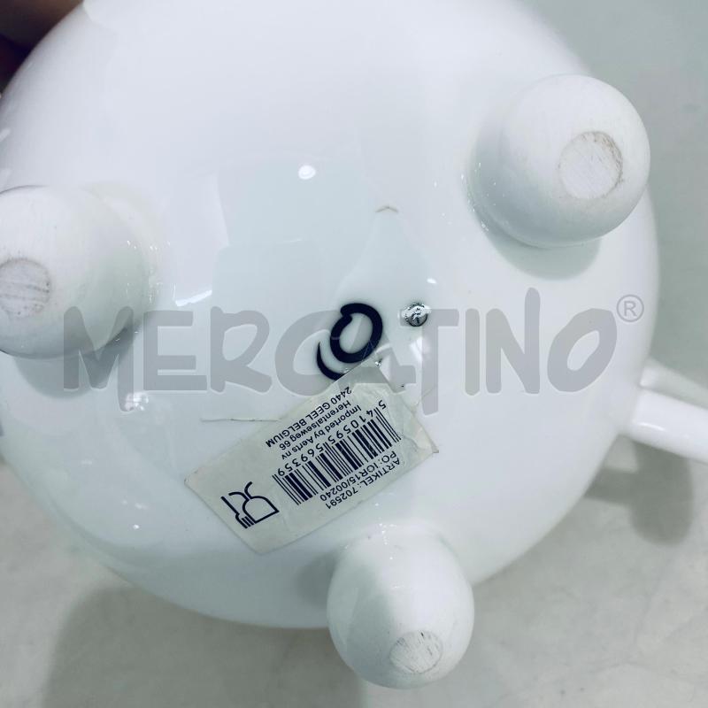 TISANIERA BIANCA  | Mercatino dell'Usato Lago patria - giugliano in c. 5