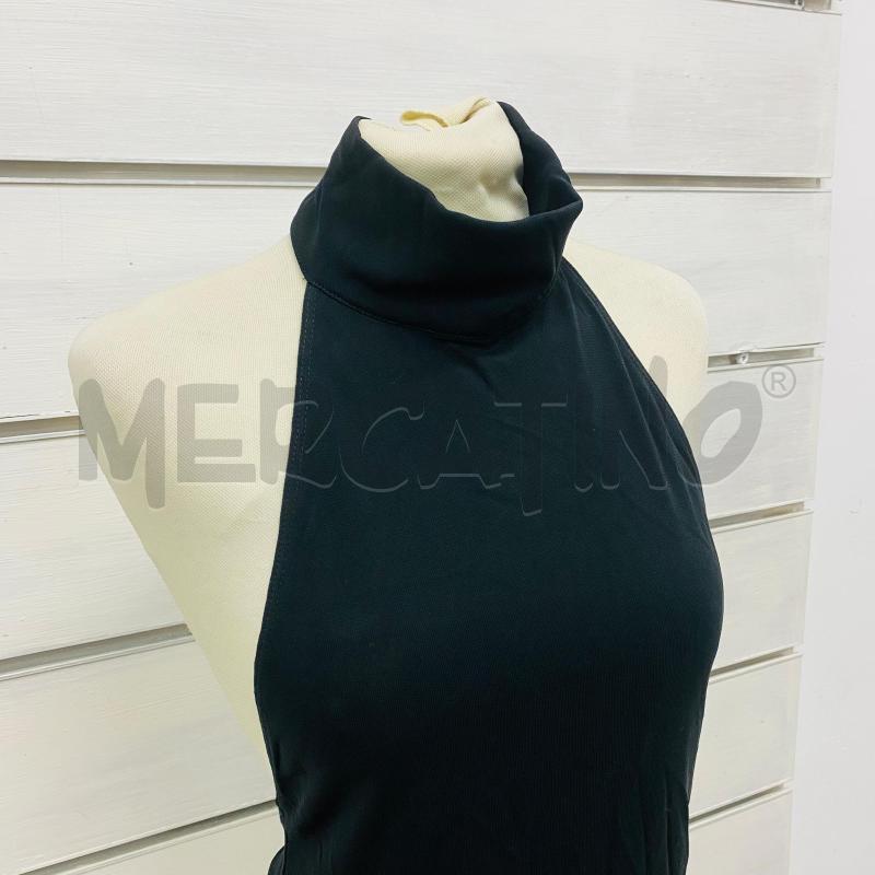 TOP MOSCHINO NERO SCOLLO ALL AMERICANA TRASARENTE | Mercatino dell'Usato Lago patria - giugliano in c. 3