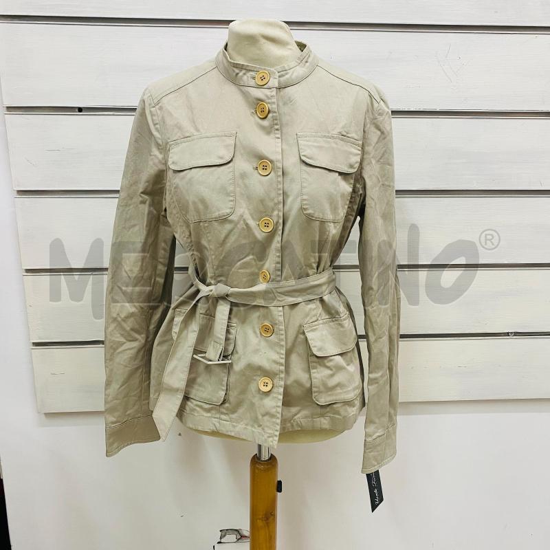 TRENCH DONNA MAXMARA BEIGE TASCHE CORTO  | Mercatino dell'Usato Lago patria - giugliano in c. 1