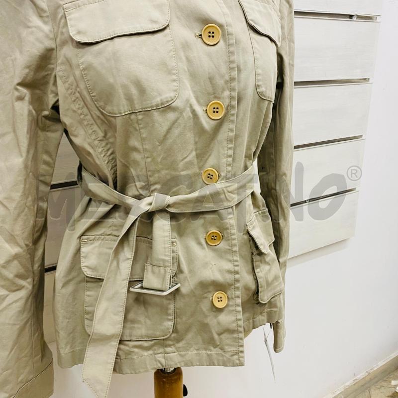 TRENCH DONNA MAXMARA BEIGE TASCHE CORTO  | Mercatino dell'Usato Lago patria - giugliano in c. 3