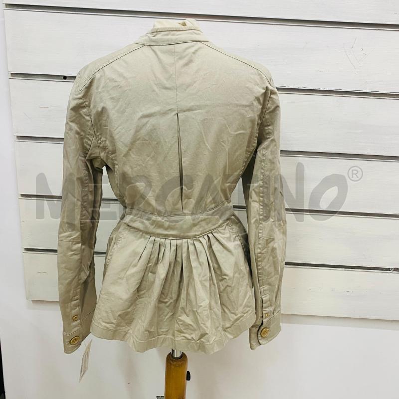 TRENCH DONNA MAXMARA BEIGE TASCHE CORTO  | Mercatino dell'Usato Lago patria - giugliano in c. 5