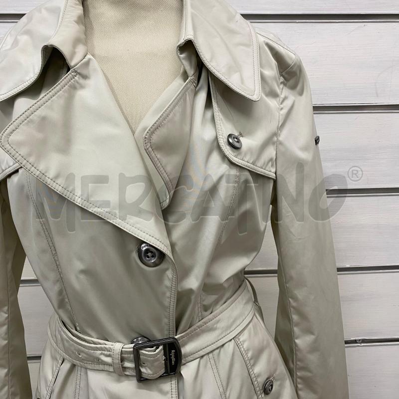 TRENCH DONNA REFRIGIWEAR BEIGE CHIARO CON CINTURA  | Mercatino dell'Usato Lago patria - giugliano in c. 4