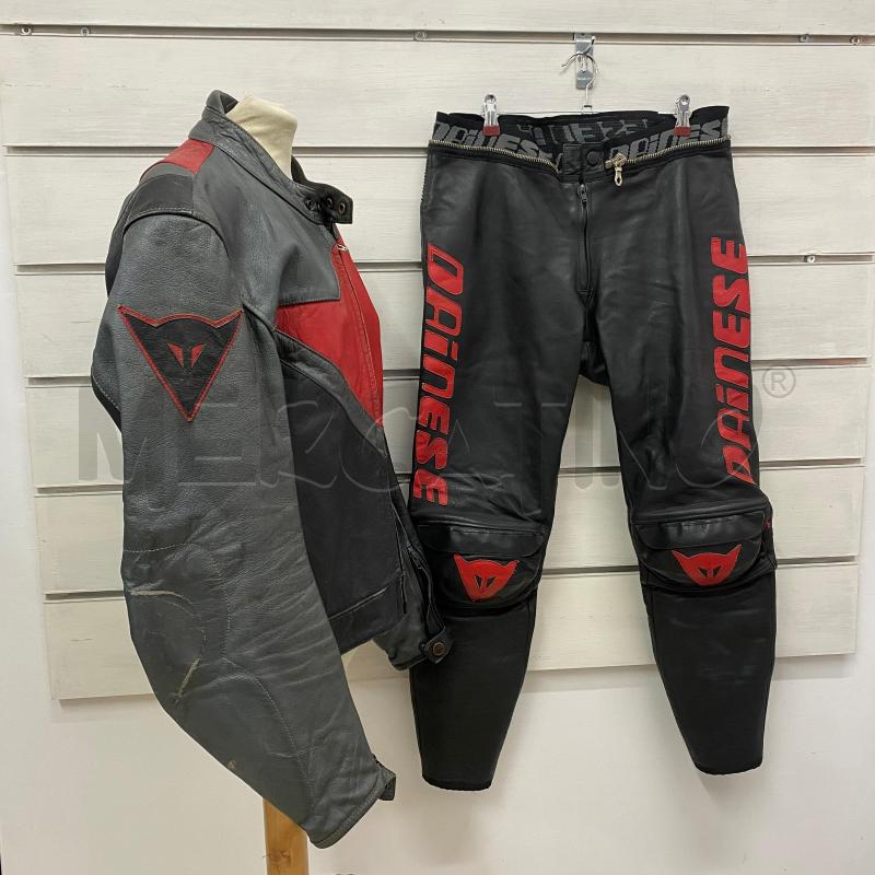 TUTA MOTO DONNA DAINESE PELLE GIUBBINO+PANTALONE   | Mercatino dell'Usato Lago patria - giugliano in c. 2