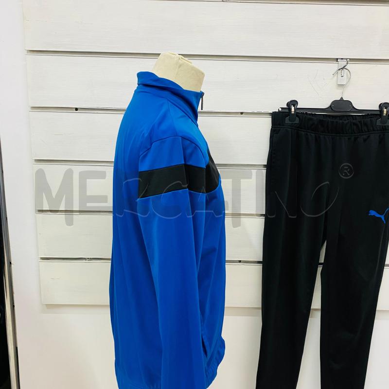 TUTA UOMO PUMA FELPA + PANTALONE BLUETTE E NERA | Mercatino dell'Usato Lago patria - giugliano in c. 4