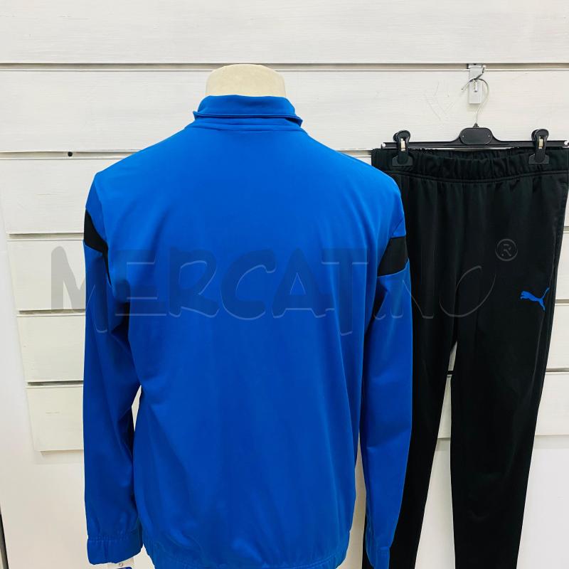 TUTA UOMO PUMA FELPA + PANTALONE BLUETTE E NERA | Mercatino dell'Usato Lago patria - giugliano in c. 5