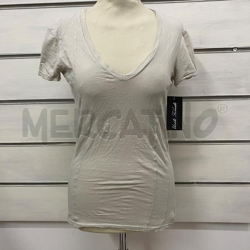 T SHIRT DONNA EMPORIO ARMANI SABBIA  | Mercatino dell'Usato Lago patria - giugliano in c. 1