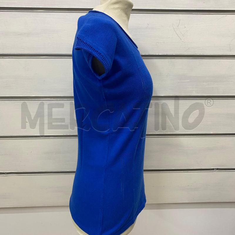 T SHIRT DONNA GUESS BLU LAVORATA MAGLINA | Mercatino dell'Usato Lago patria - giugliano in c. 3