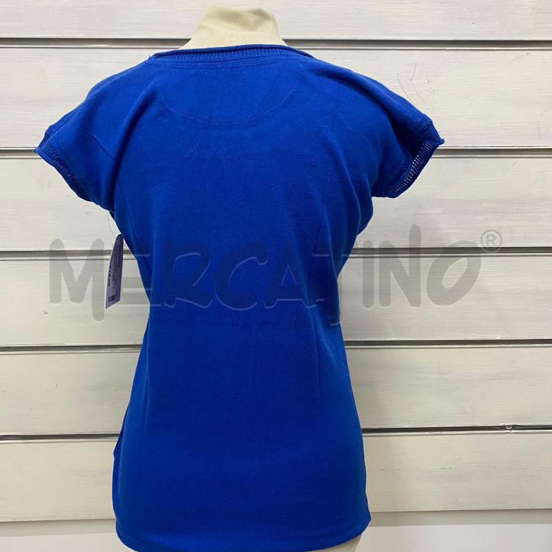 T SHIRT DONNA GUESS BLU LAVORATA MAGLINA | Mercatino dell'Usato Lago patria - giugliano in c. 4