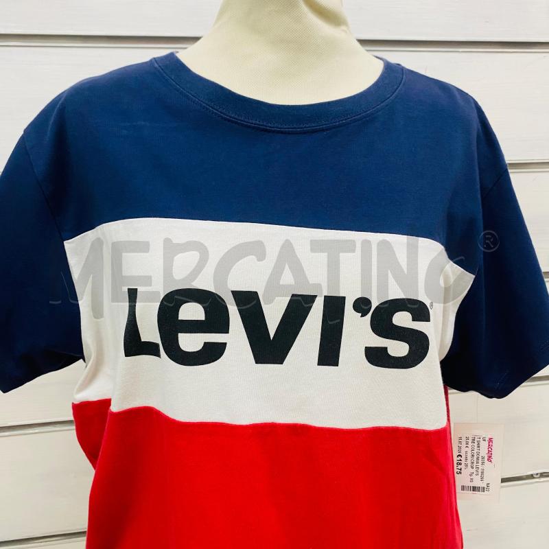 T SHIRT DONNA LEVI'S TRE COLORI CROP  | Mercatino dell'Usato Lago patria - giugliano in c. 3