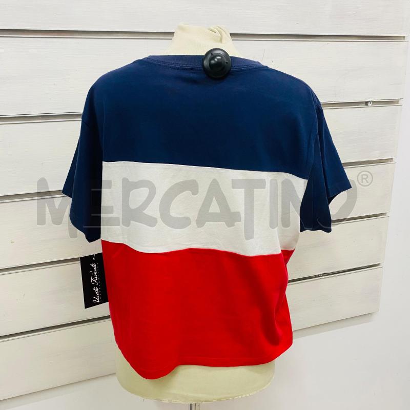 T SHIRT DONNA LEVI'S TRE COLORI CROP  | Mercatino dell'Usato Lago patria - giugliano in c. 5
