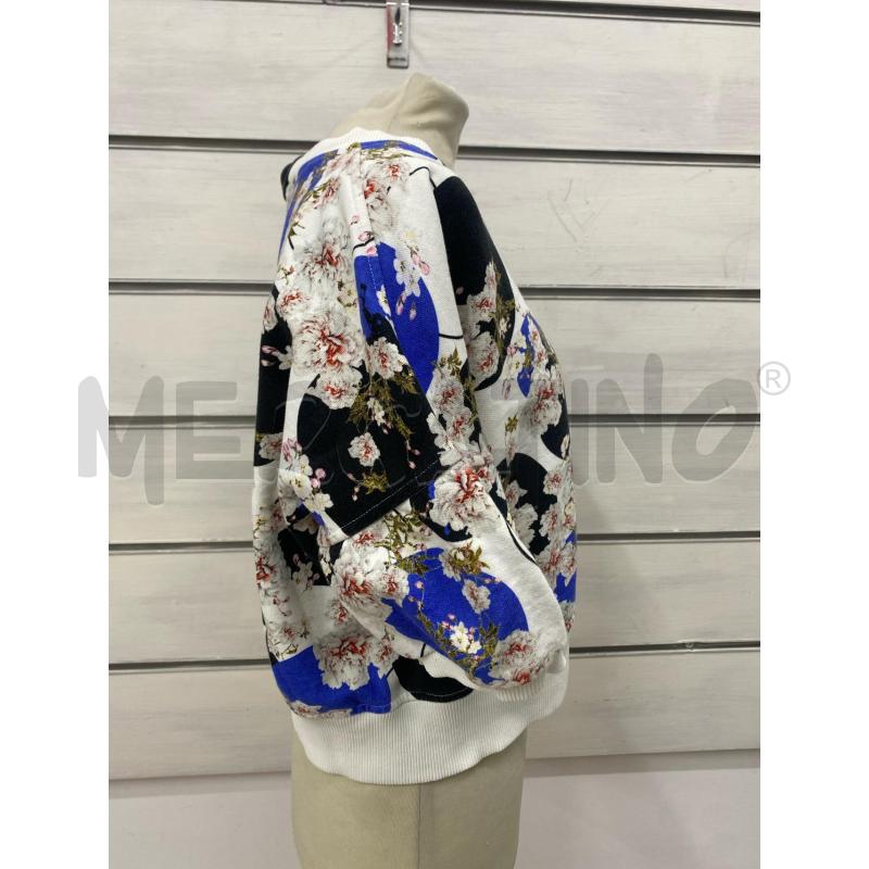 T SHIRT DONNA PINKO  BIANCA FIORI DISEGNI NERI BLI  | Mercatino dell'Usato Lago patria - giugliano in c. 3