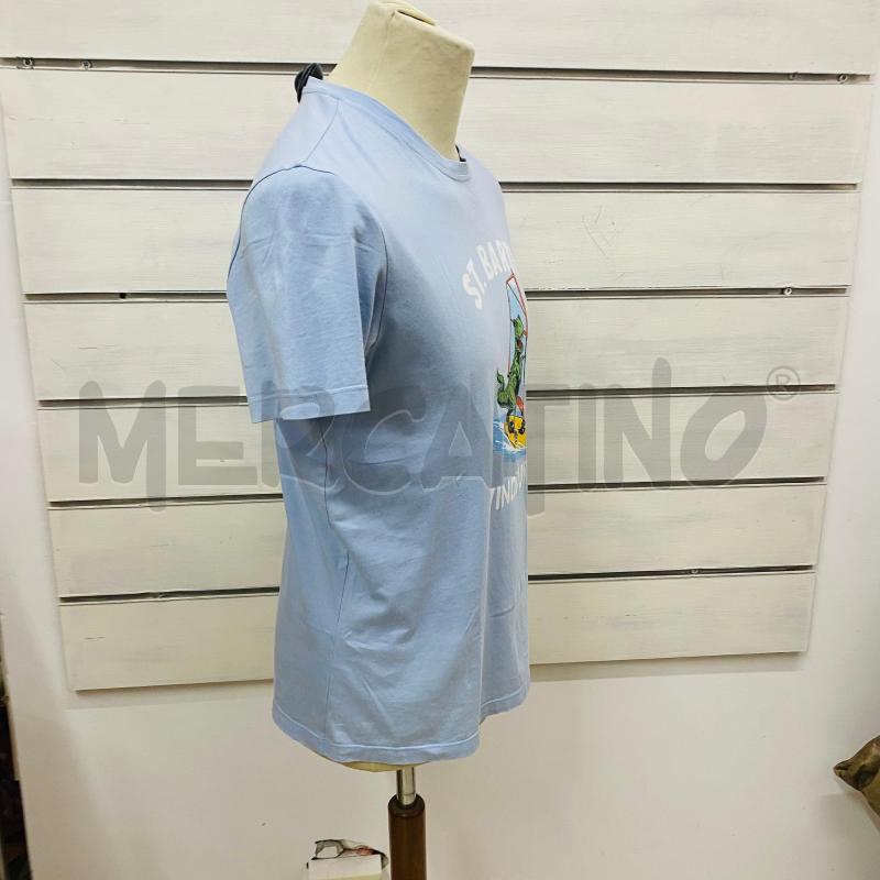 T SHIRT UOMO SAINT BARTH CELESTE T-REX | Mercatino dell'Usato Lago patria - giugliano in c. 4