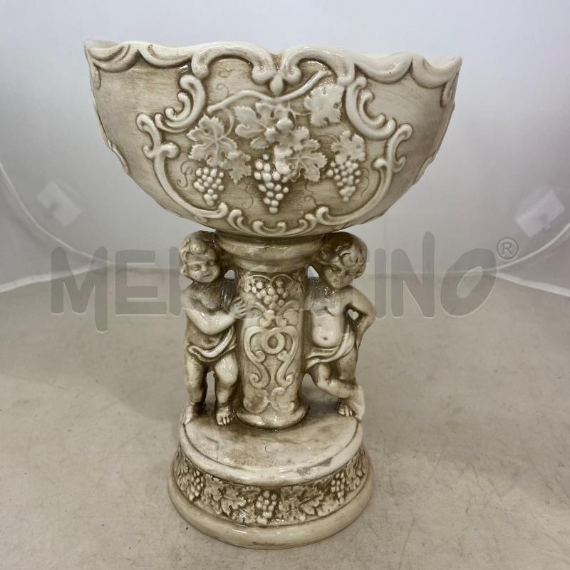 VASO CAPODIMONTE DUE PUTTI | Mercatino dell'Usato Lago patria - giugliano in c. 1