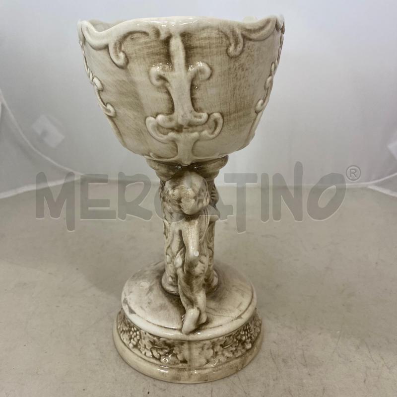 VASO CAPODIMONTE DUE PUTTI | Mercatino dell'Usato Lago patria - giugliano in c. 3